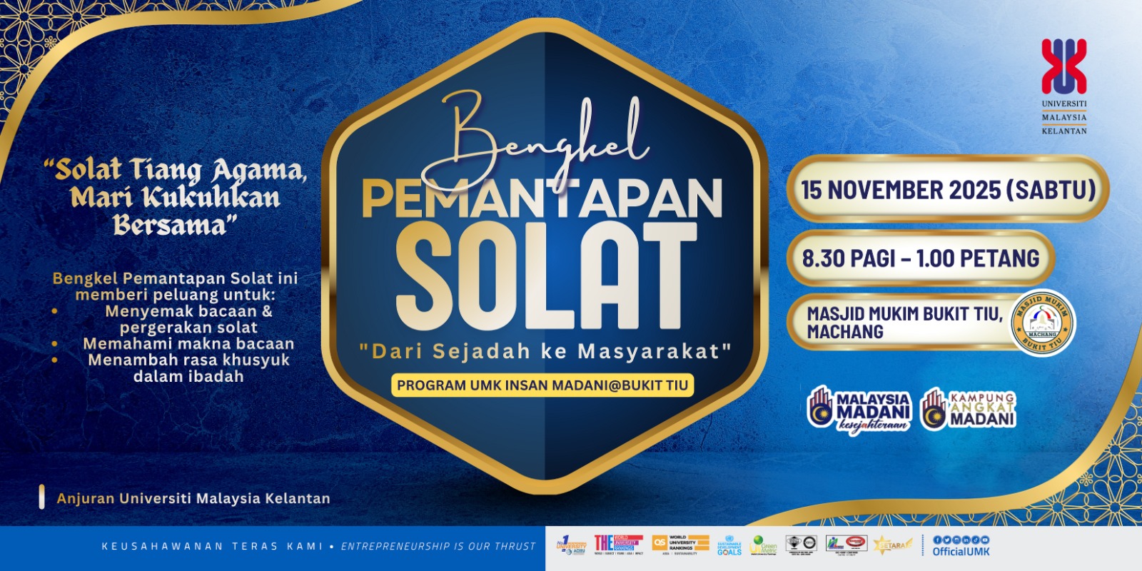 BENGKEL SOLAT - BUKIT TIU